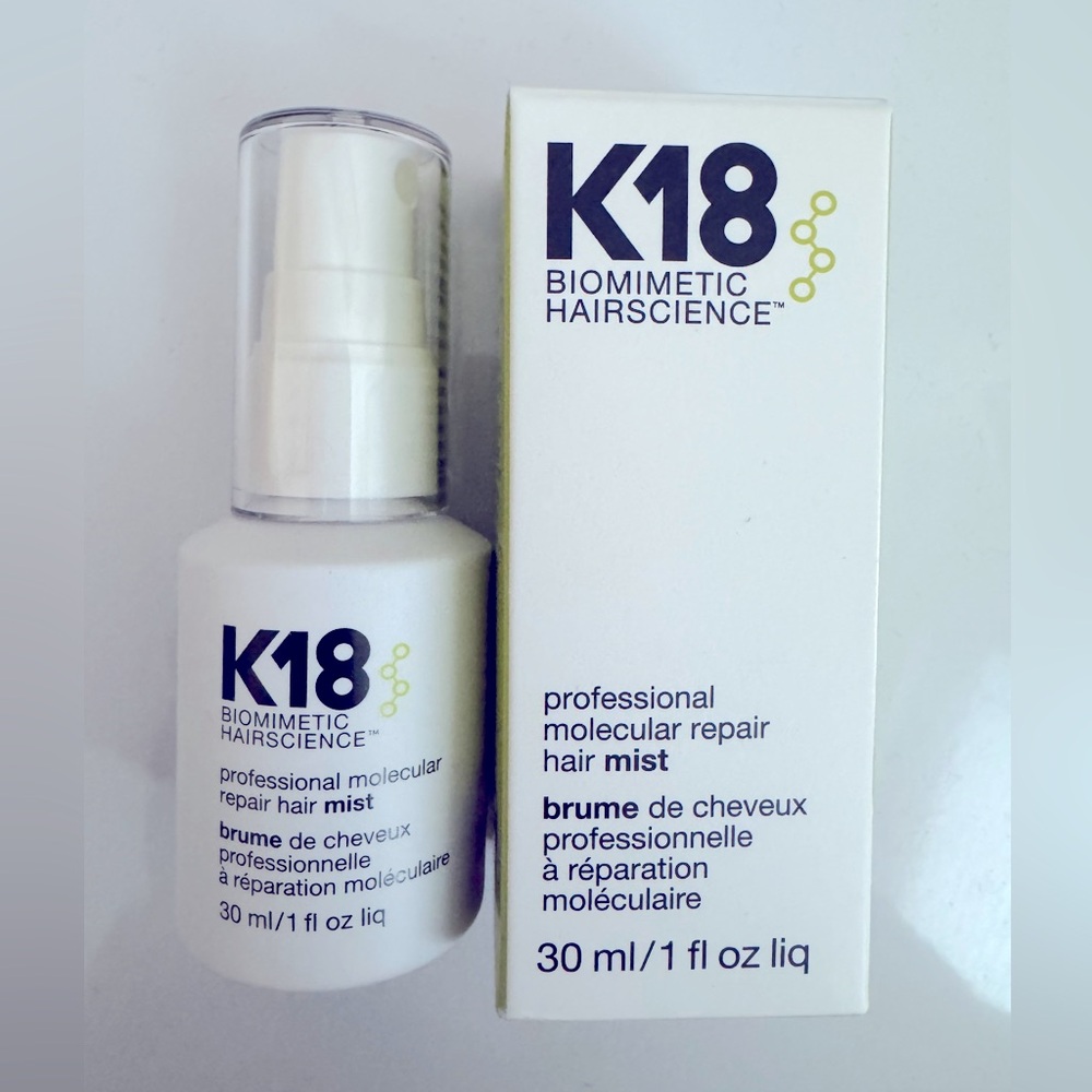 🆕 K18 Professional Molecular Repair Hair Mist - 30 ml / 1.0 fl oz